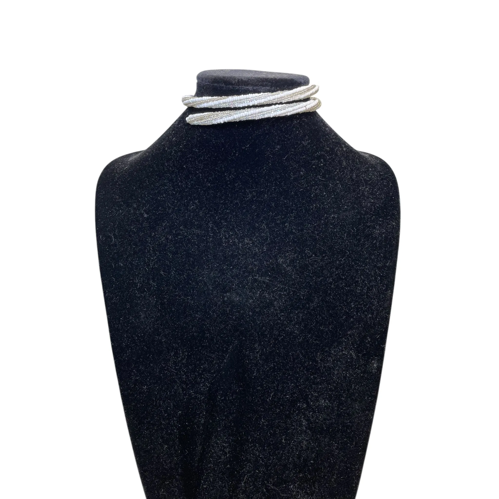Necklace Choker & Collar By Cme In White
