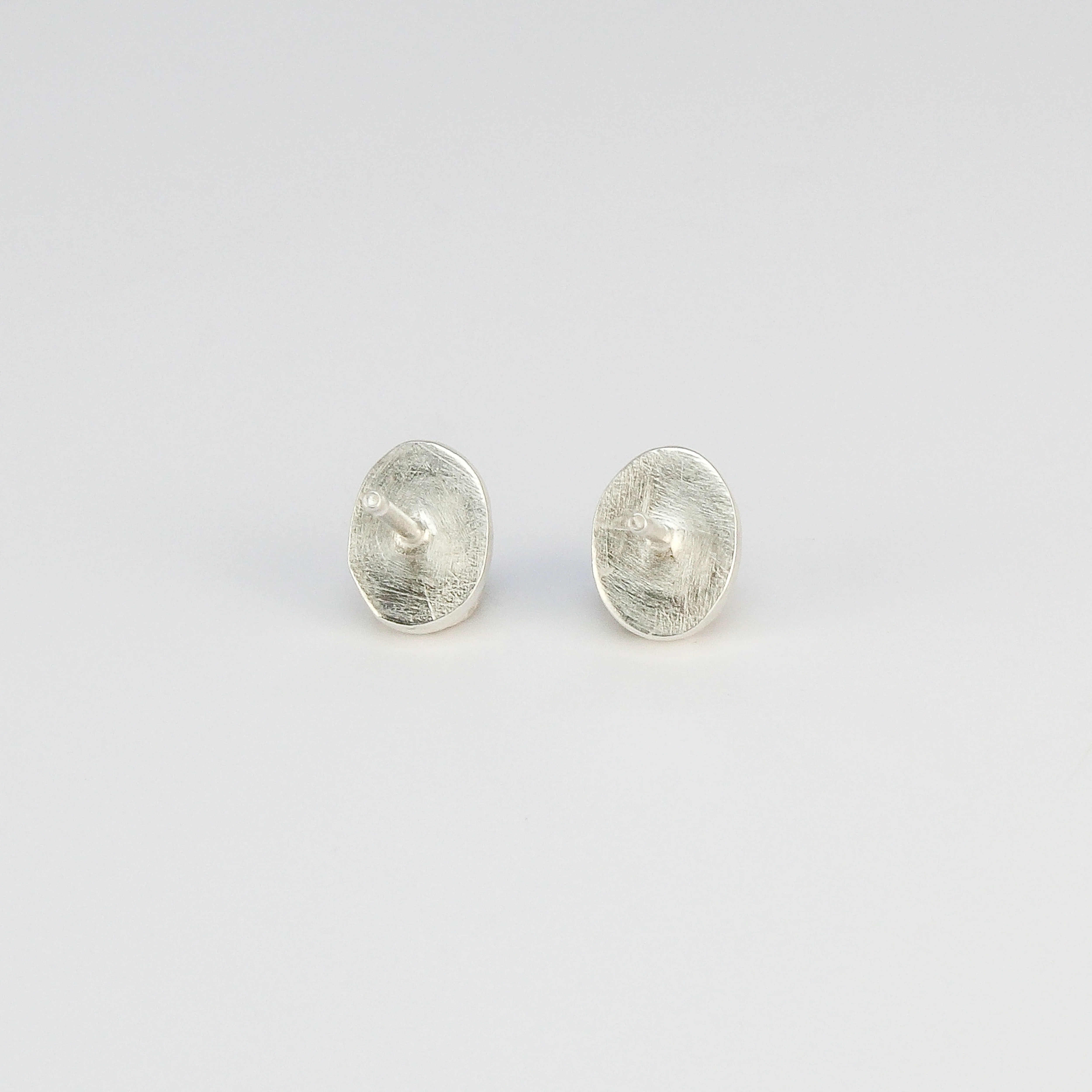 NEW! Stone Stud Earrings in Sterling Silver by Ashley Procopio