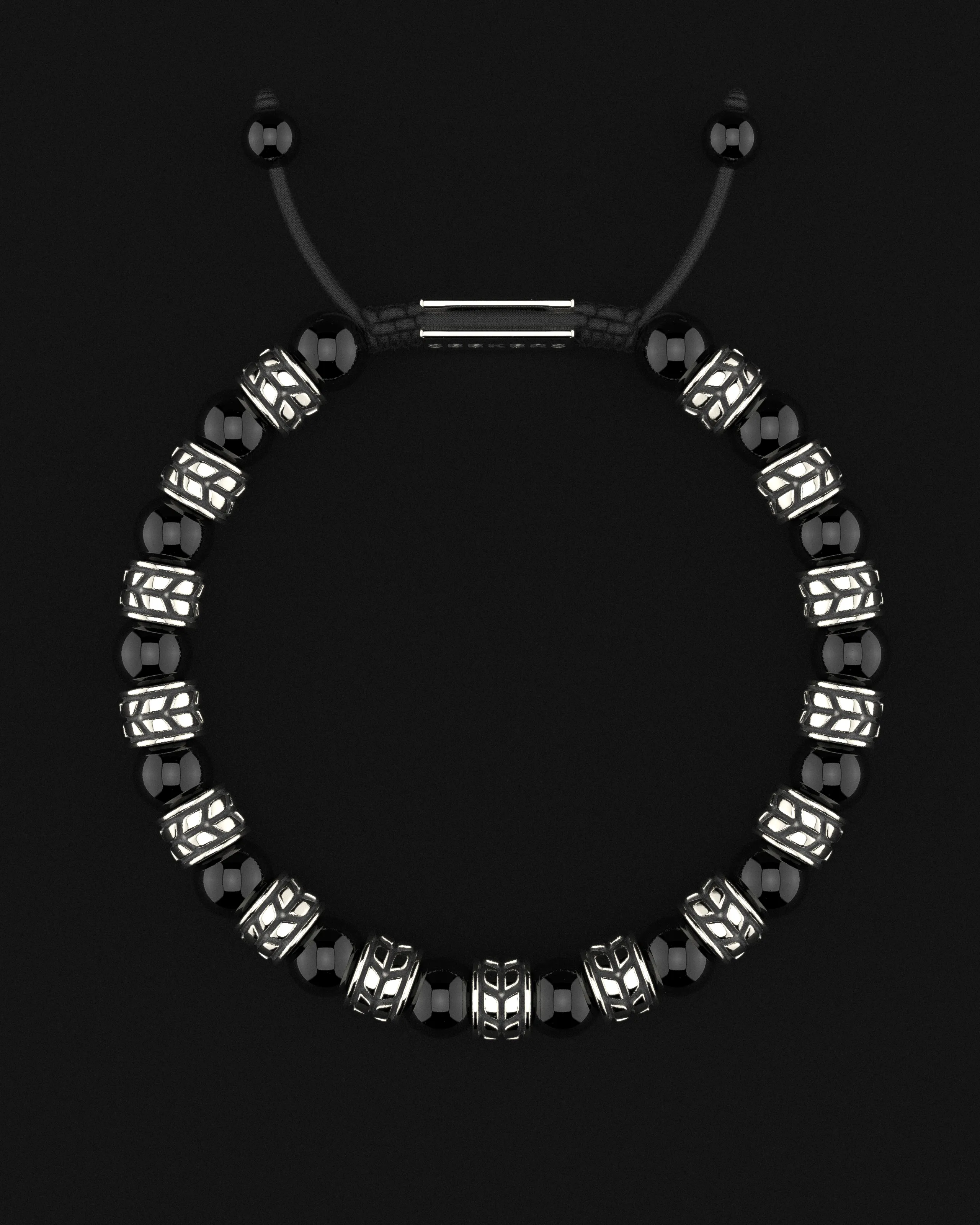 ONYX BRACELET 8MM | ROYALE by Seekers Men's Jewelry
