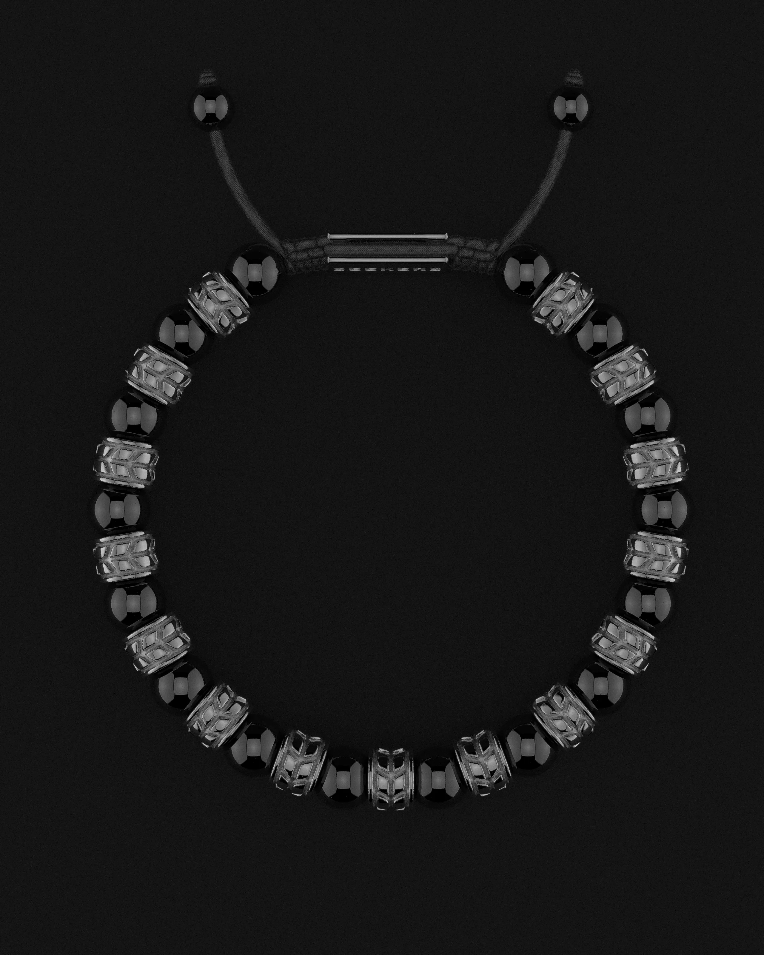 ONYX BRACELET 8MM | ROYALE by Seekers Men's Jewelry