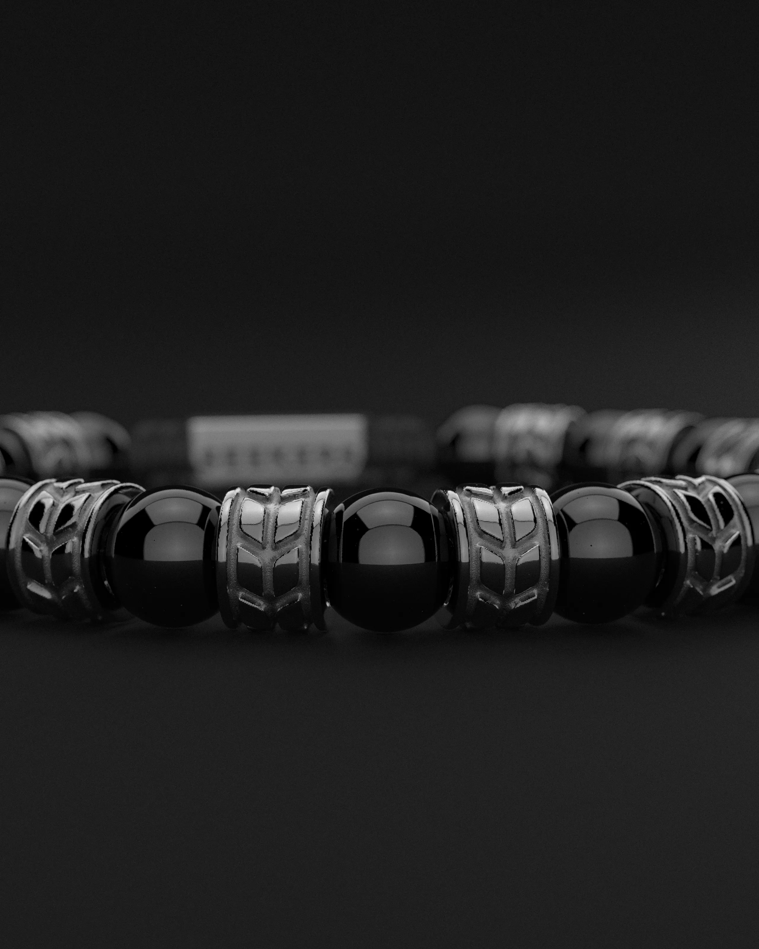 ONYX BRACELET 8MM | ROYALE by Seekers Men's Jewelry