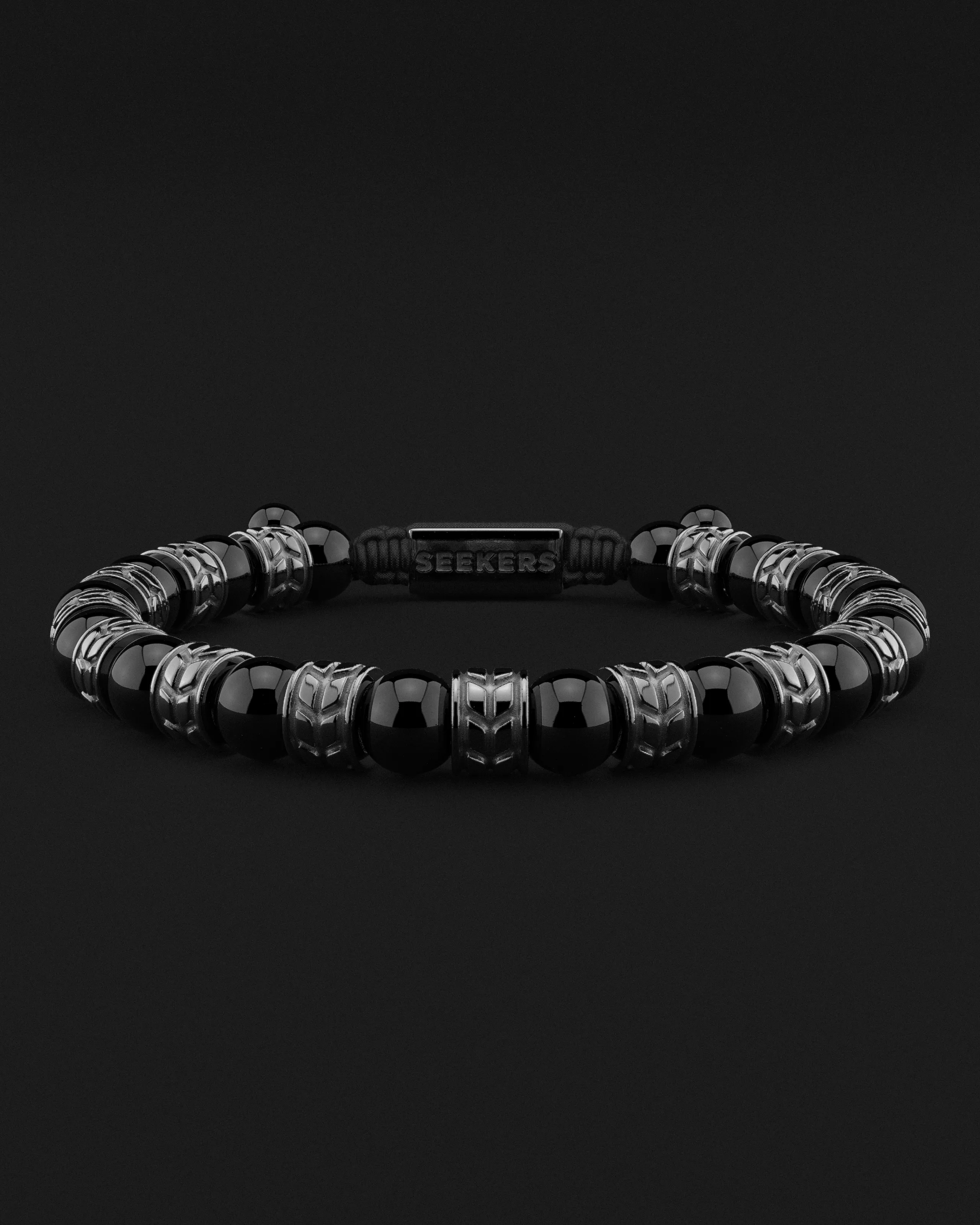ONYX BRACELET 8MM | ROYALE by Seekers Men's Jewelry