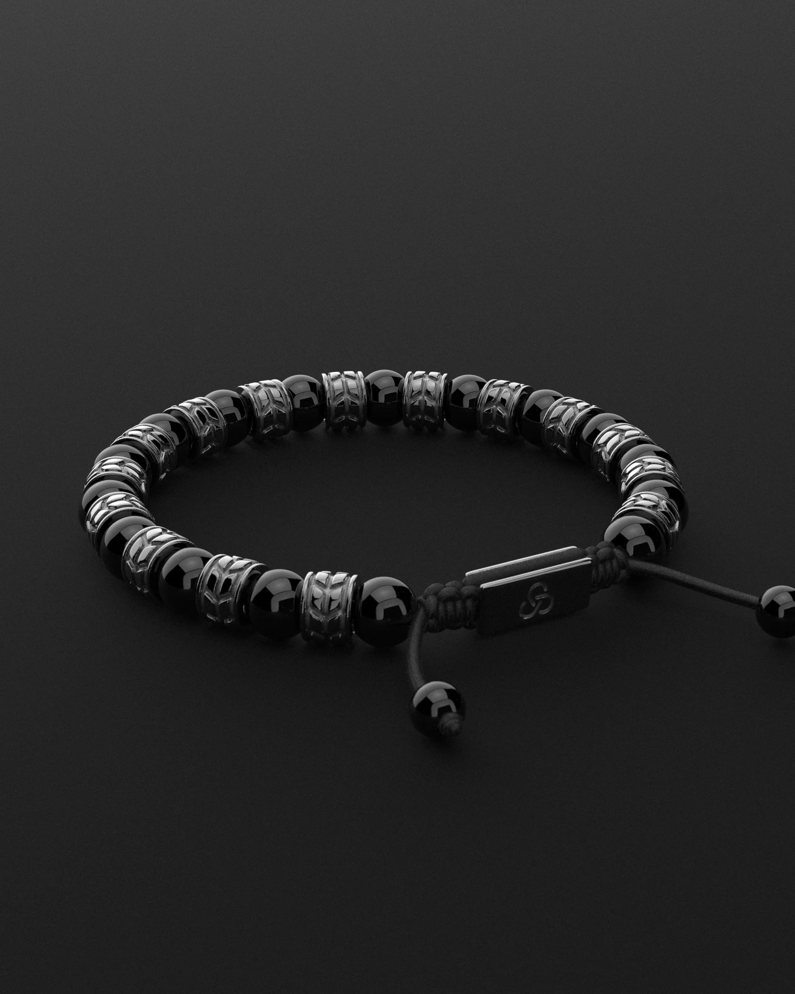 ONYX BRACELET 8MM | ROYALE by Seekers Men's Jewelry