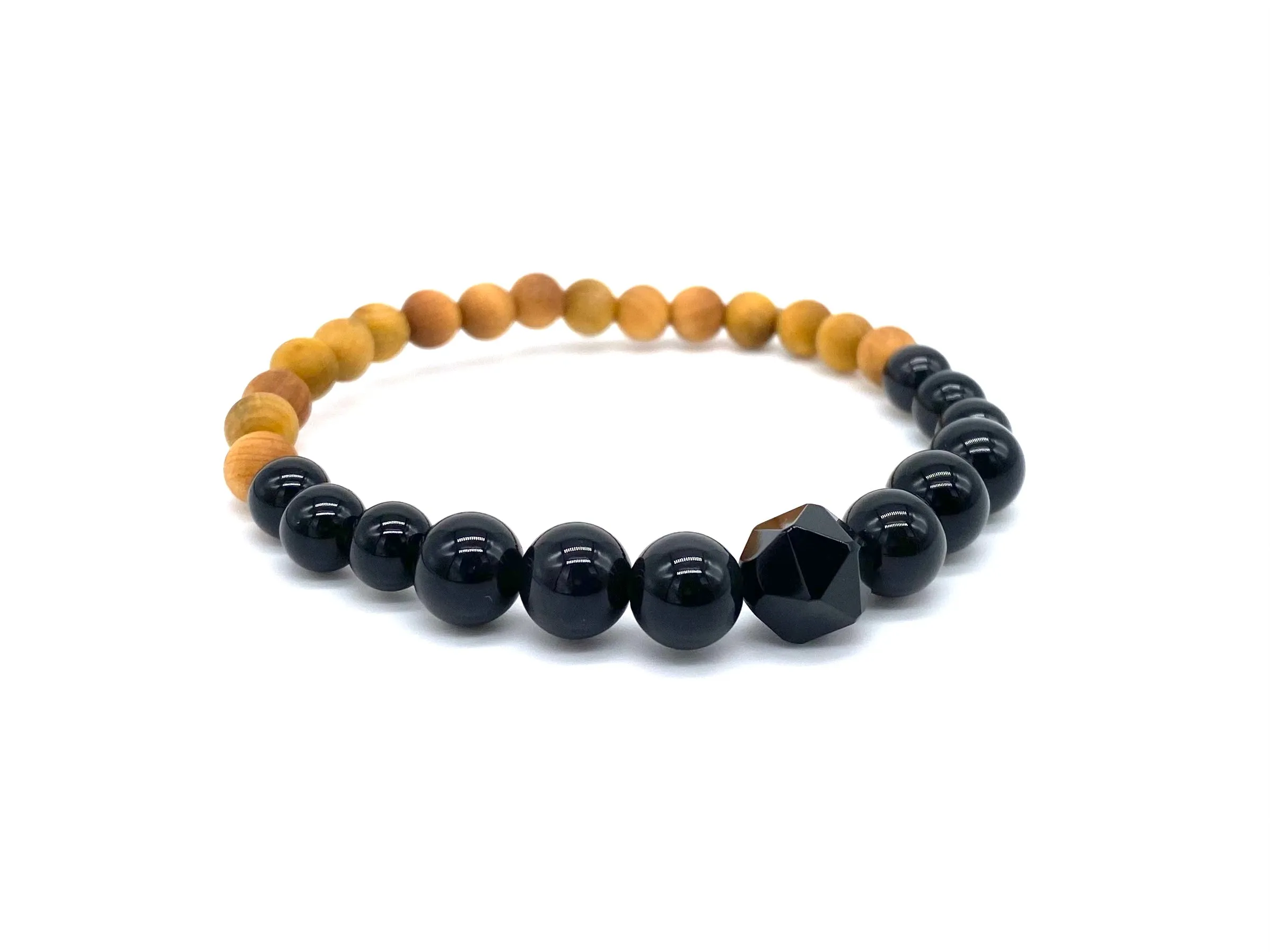 Onyx Crystal Diffuser Bracelet