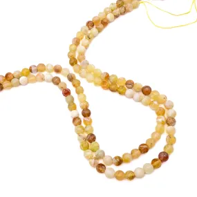 Opal Golden 6.5mm Smooth Rounds Bead Strand
