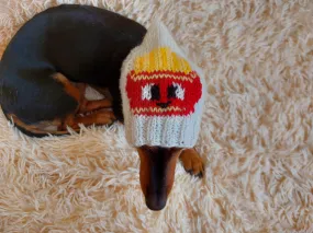 Original pet hat with french fries, dog hat food french fries
