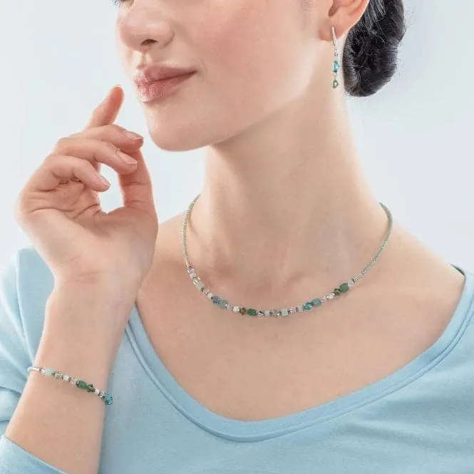 Princess Shape Mix Mint Green Bracelet 4239/30-0522