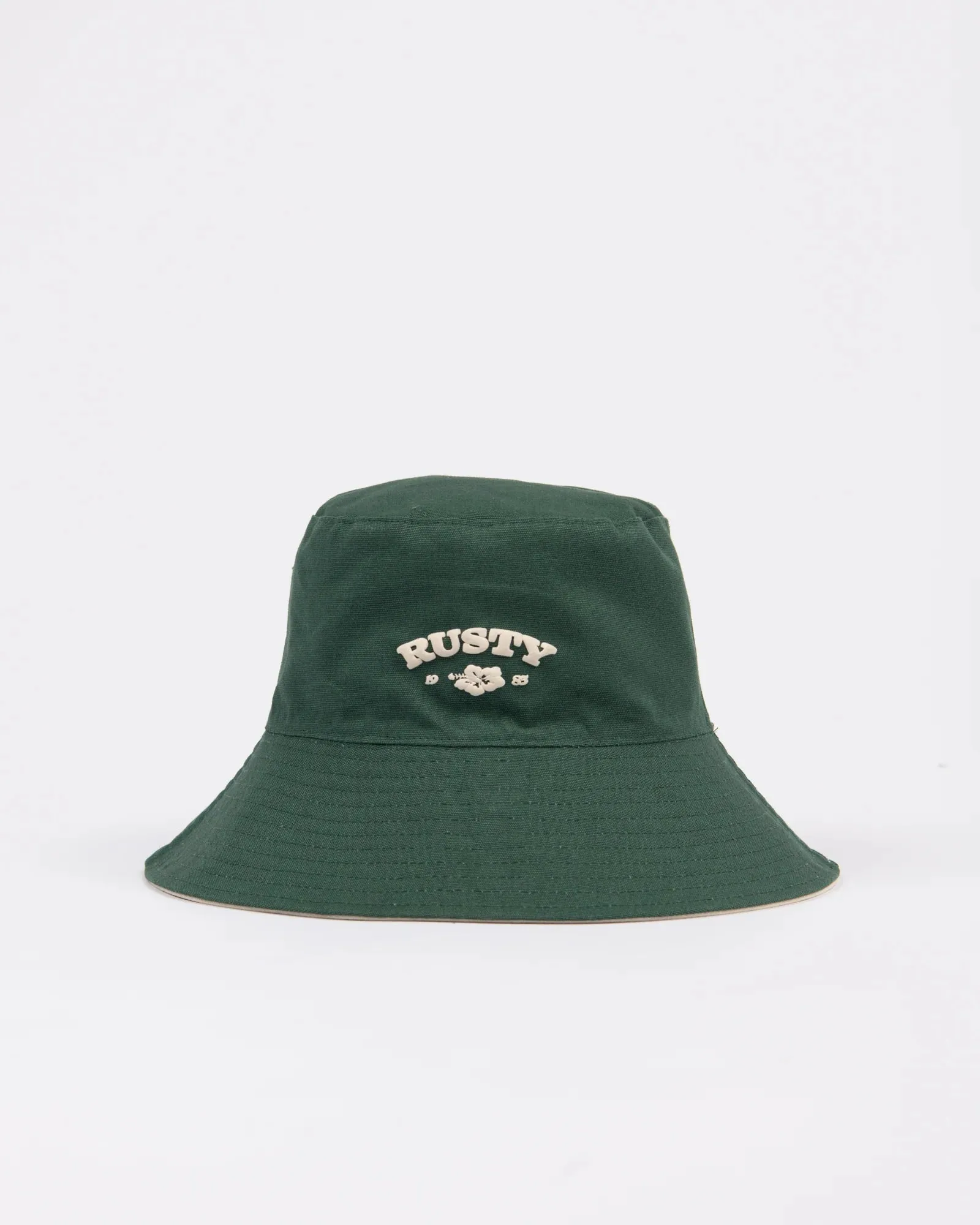 Rusty Aloha Reversible Bucket Hat