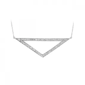 Silver Diamond Necklace