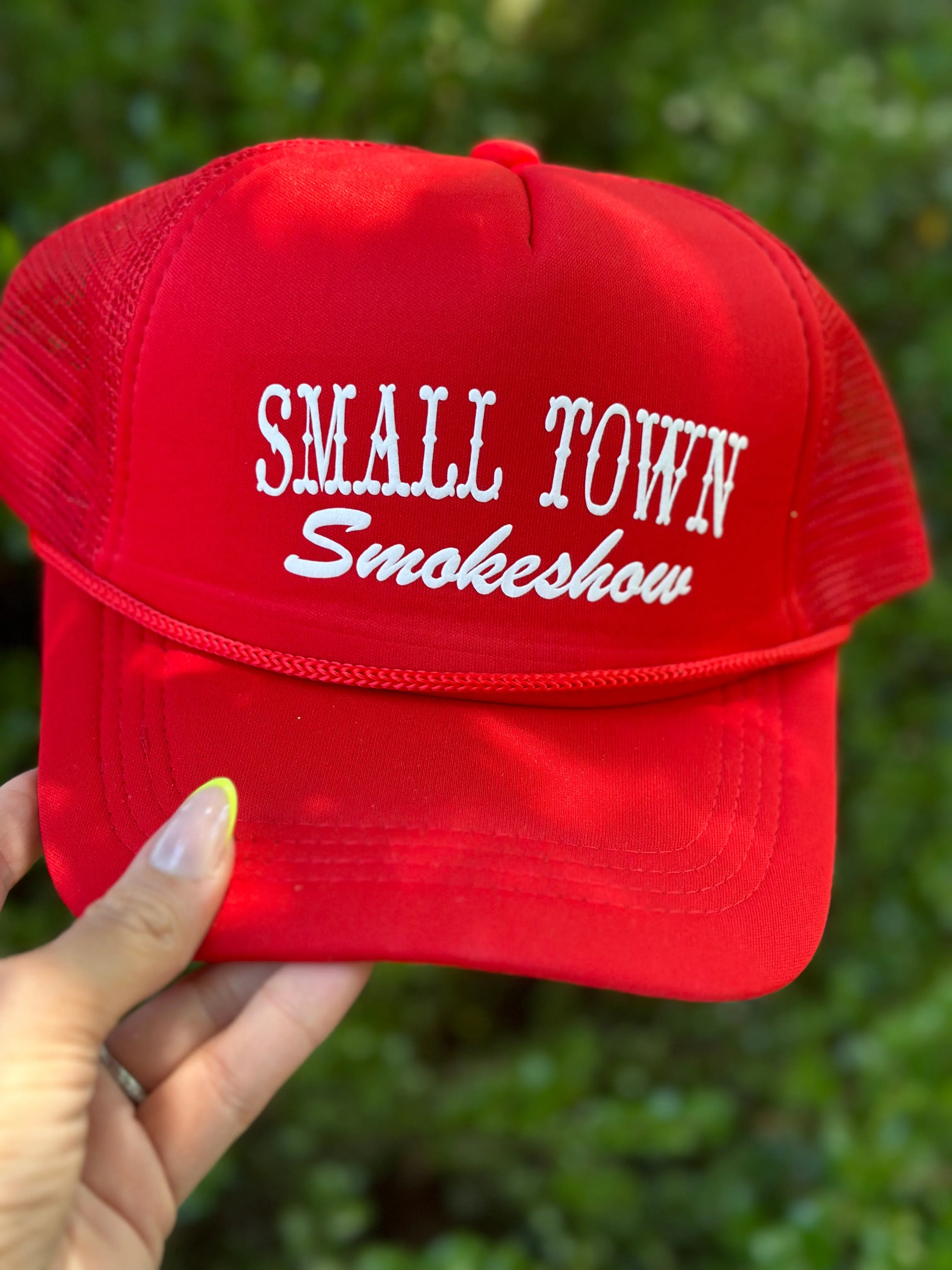 Small Town Smokeshow Trucker Hat
