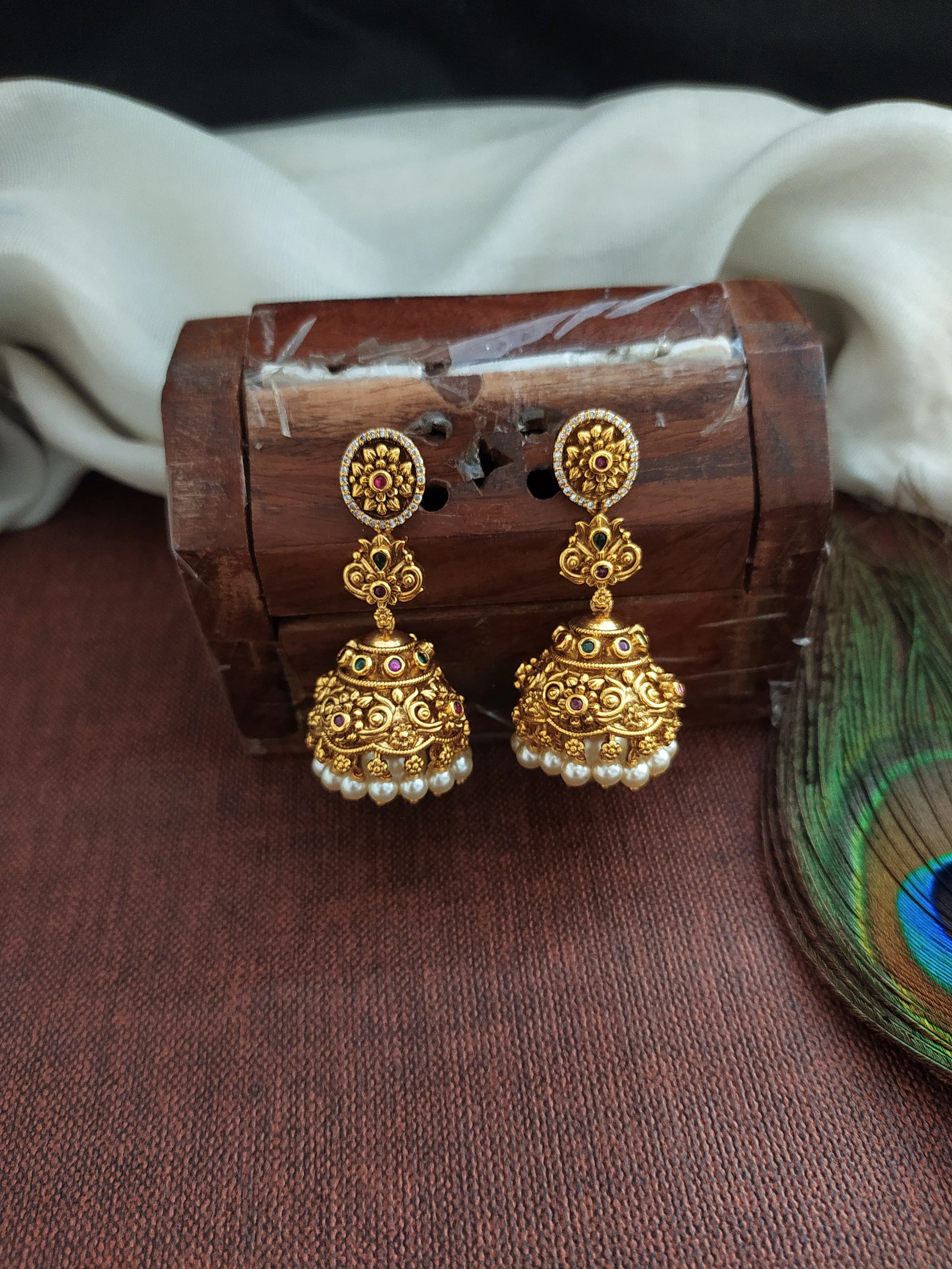 Sonal Fashion's Enchanting Antique Necklace with Lakshmi Pendant