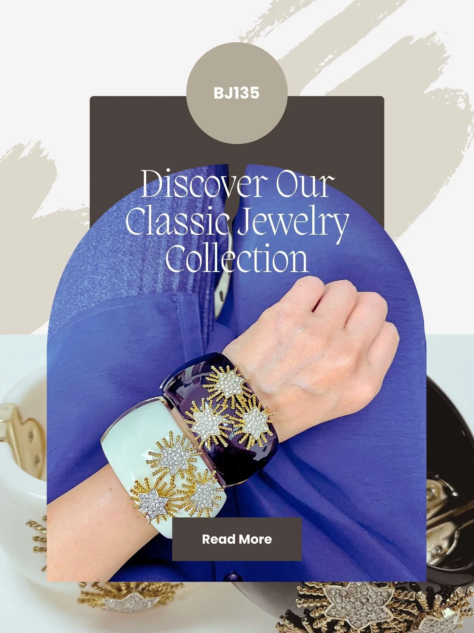 STELLA - BJ135 LUCITE BRACELET