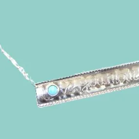 Sterling Silver Necklace for Mother Love You Mom Pendant for woman