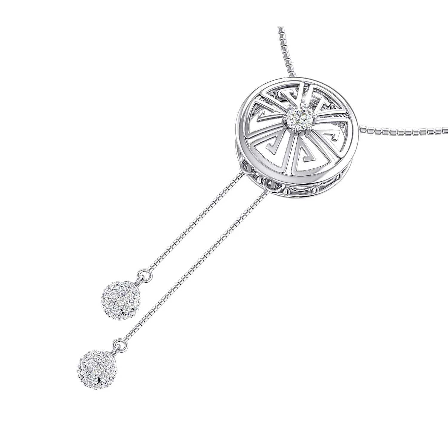 THE SUN DIAL NECKLACE
