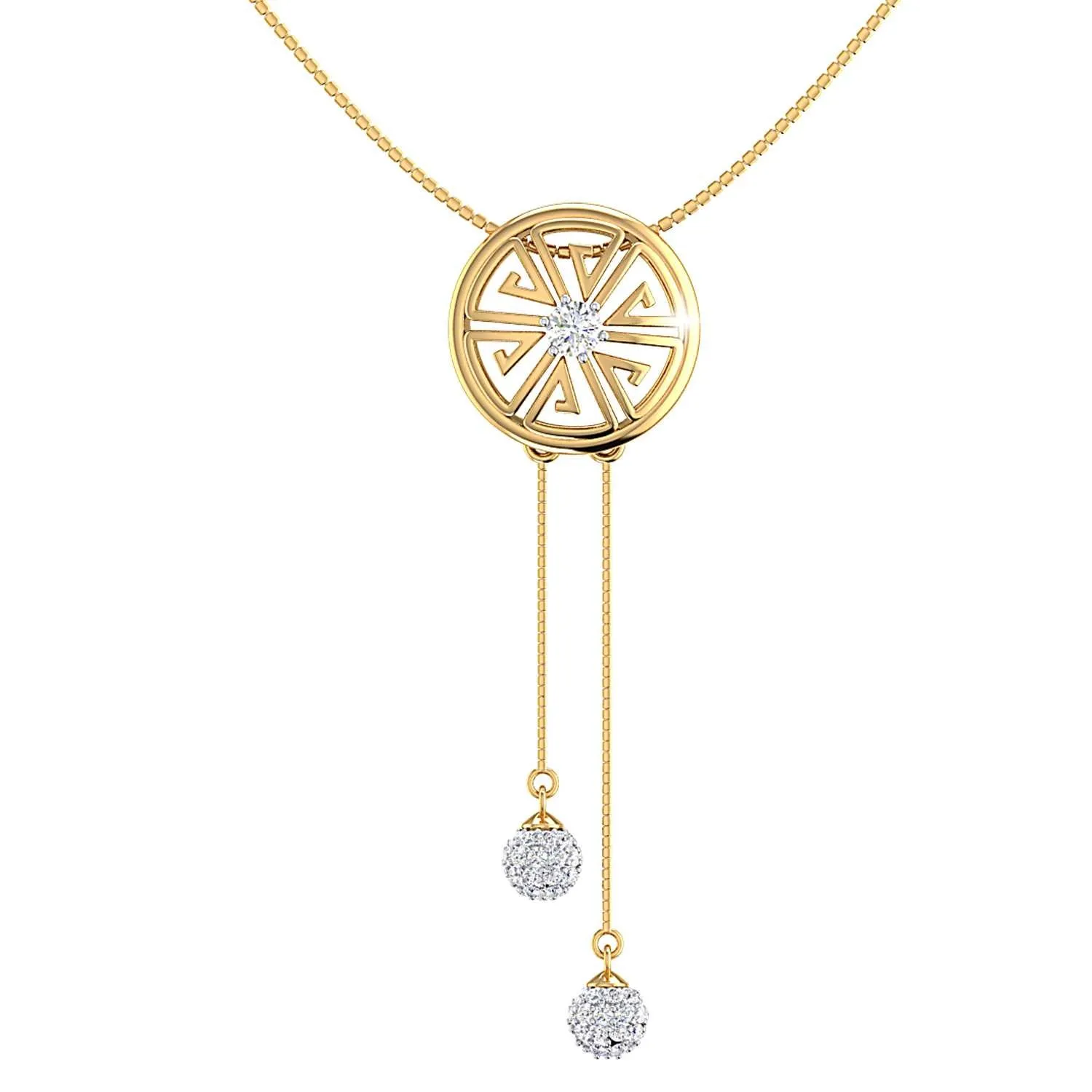 THE SUN DIAL NECKLACE