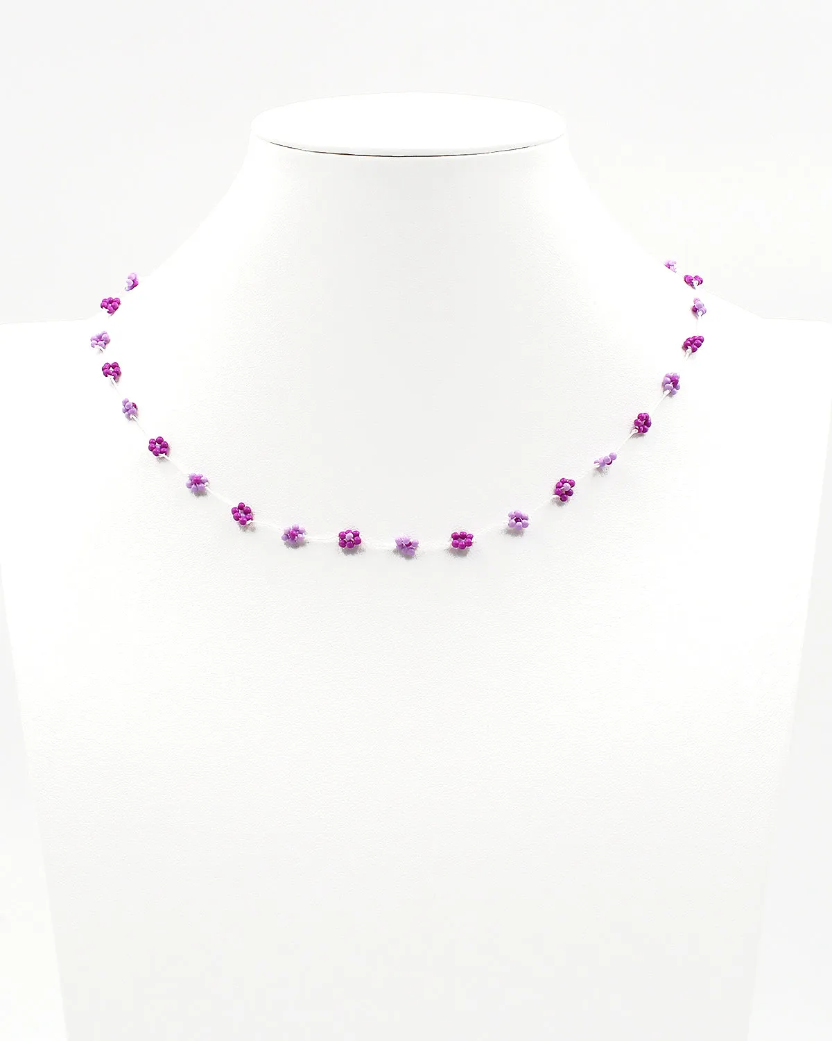 Tiny Flower Petal Necklace