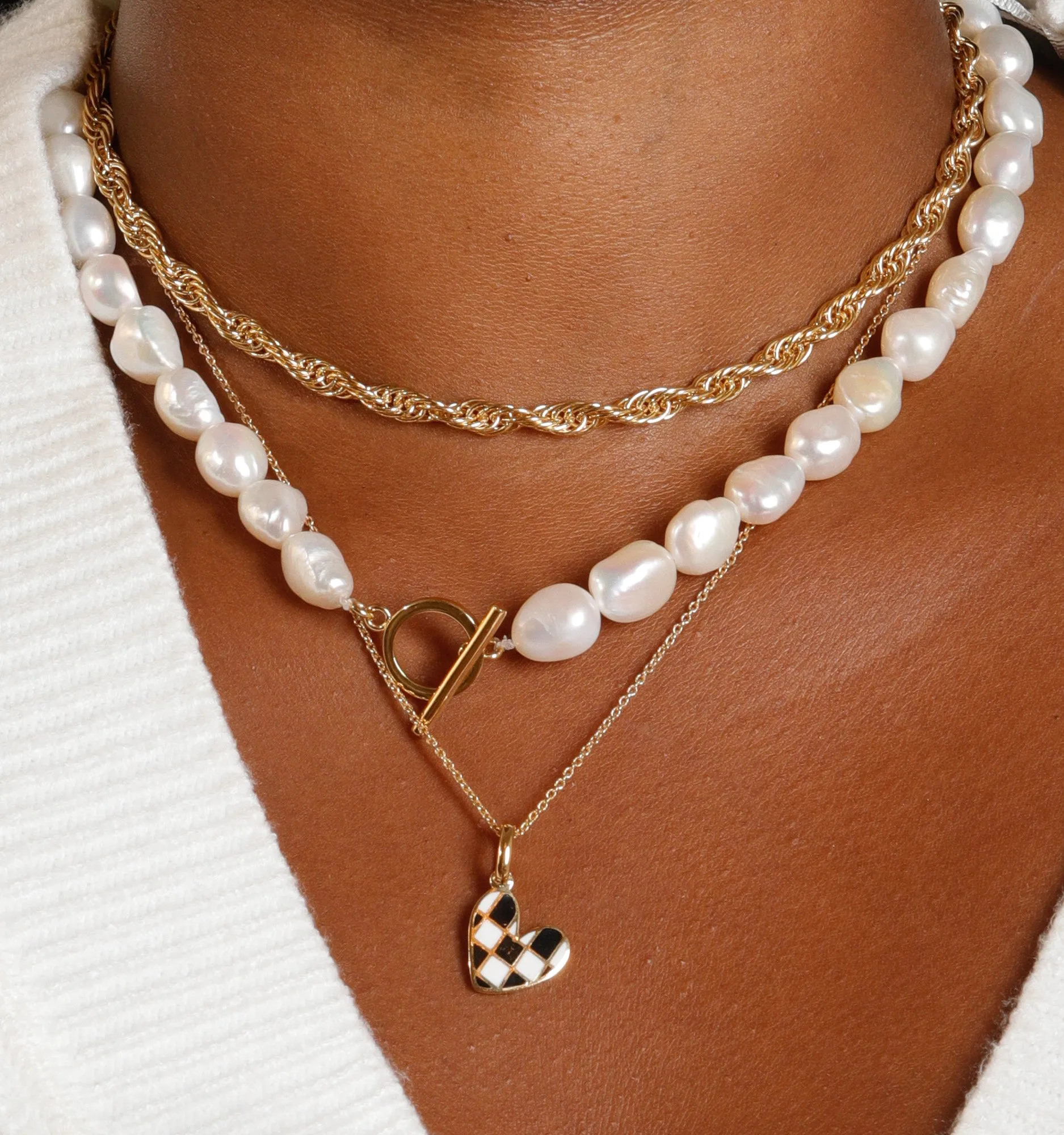 Triple Rope Necklace