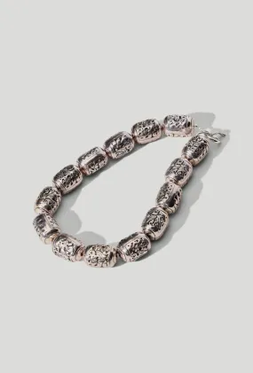 Vintage Bead Contrast Collar Necklace