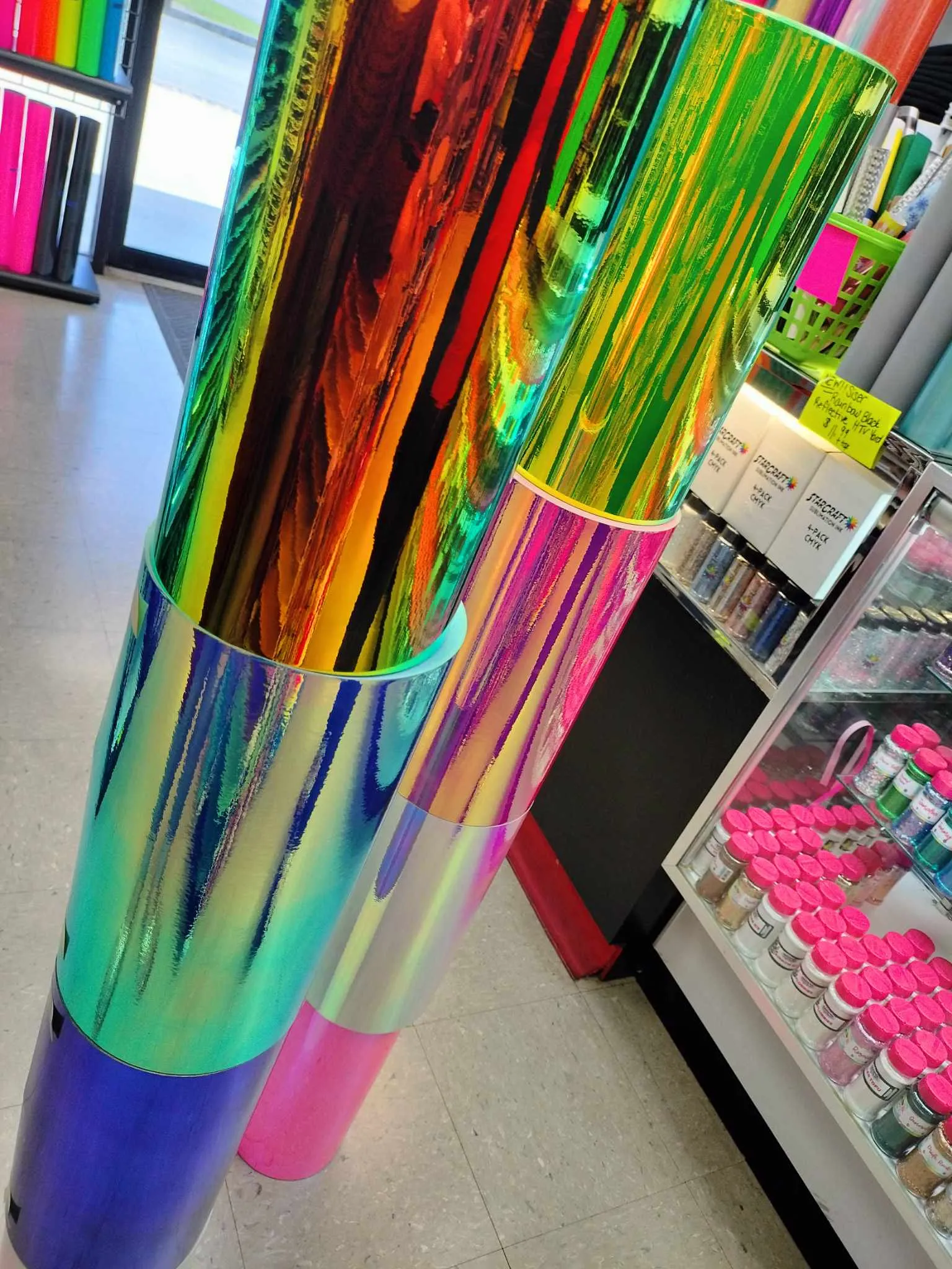 White Opal Permanent Adhesive Vinyl 24"
