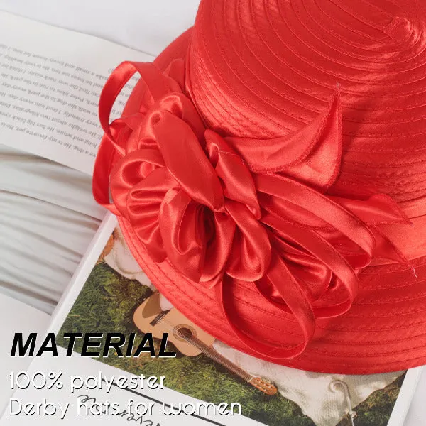 Womens Church Cloche Hat Tea Party Kentucky Derby Dress Hats SD703