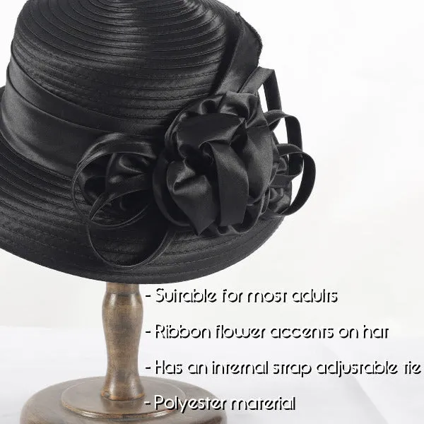 Womens Church Cloche Hat Tea Party Kentucky Derby Dress Hats SD703