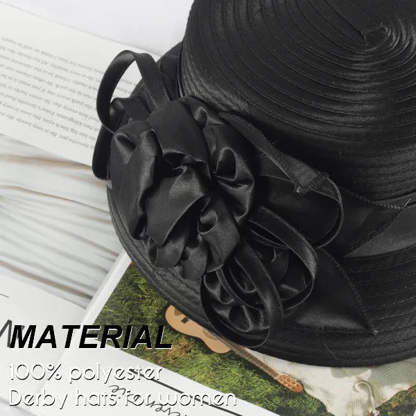 Womens Church Cloche Hat Tea Party Kentucky Derby Dress Hats SD703
