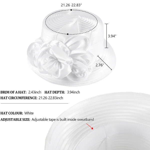 Womens Church Cloche Hat Tea Party Kentucky Derby Dress Hats SD703