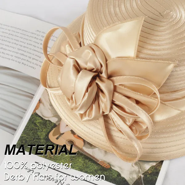 Womens Church Cloche Hat Tea Party Kentucky Derby Dress Hats SD703