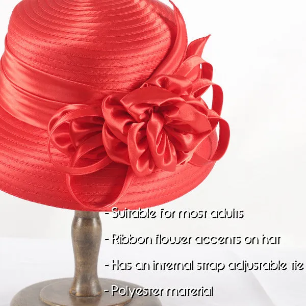 Womens Church Cloche Hat Tea Party Kentucky Derby Dress Hats SD703