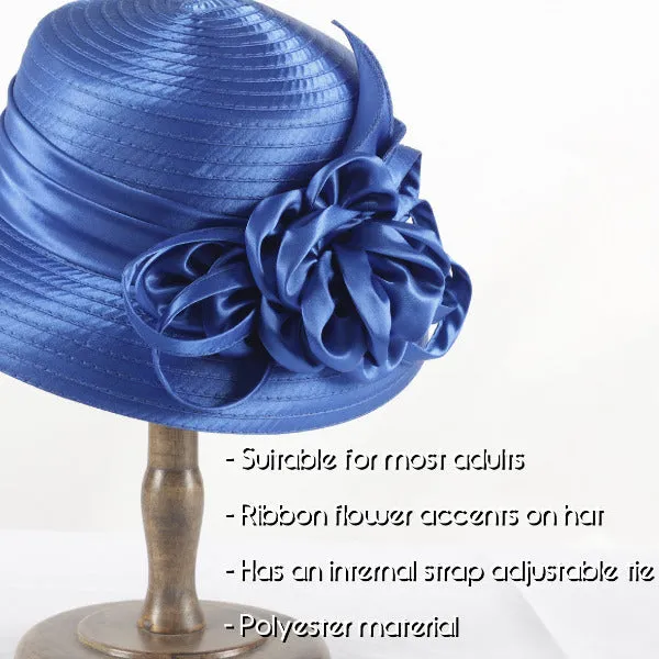 Womens Church Cloche Hat Tea Party Kentucky Derby Dress Hats SD703