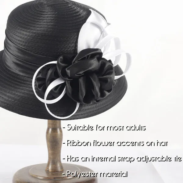 Womens Church Cloche Hat Tea Party Kentucky Derby Dress Hats SD703