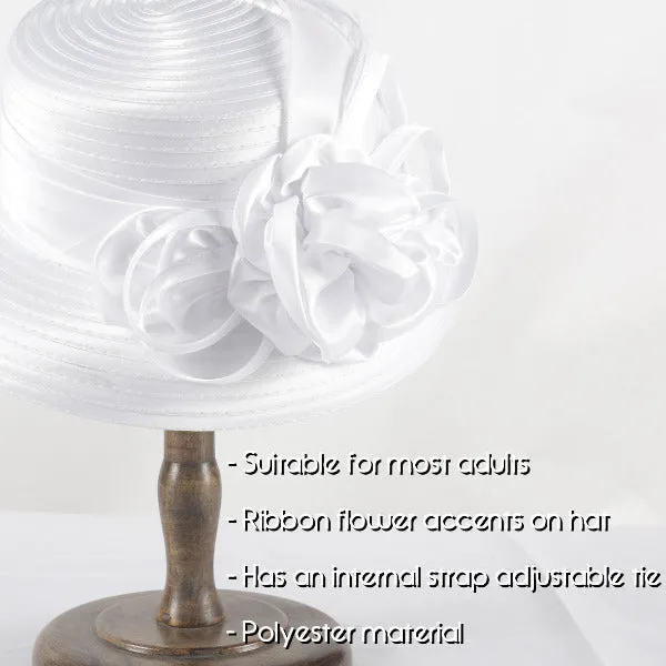 Womens Church Cloche Hat Tea Party Kentucky Derby Dress Hats SD703