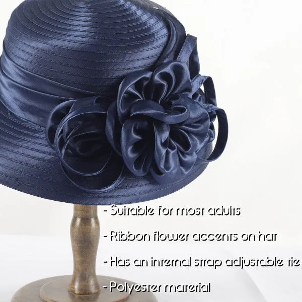 Womens Church Cloche Hat Tea Party Kentucky Derby Dress Hats SD703