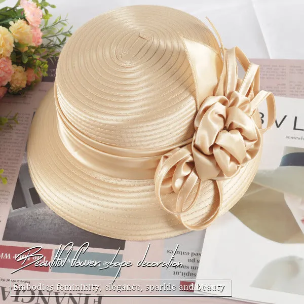 Womens Church Cloche Hat Tea Party Kentucky Derby Dress Hats SD703